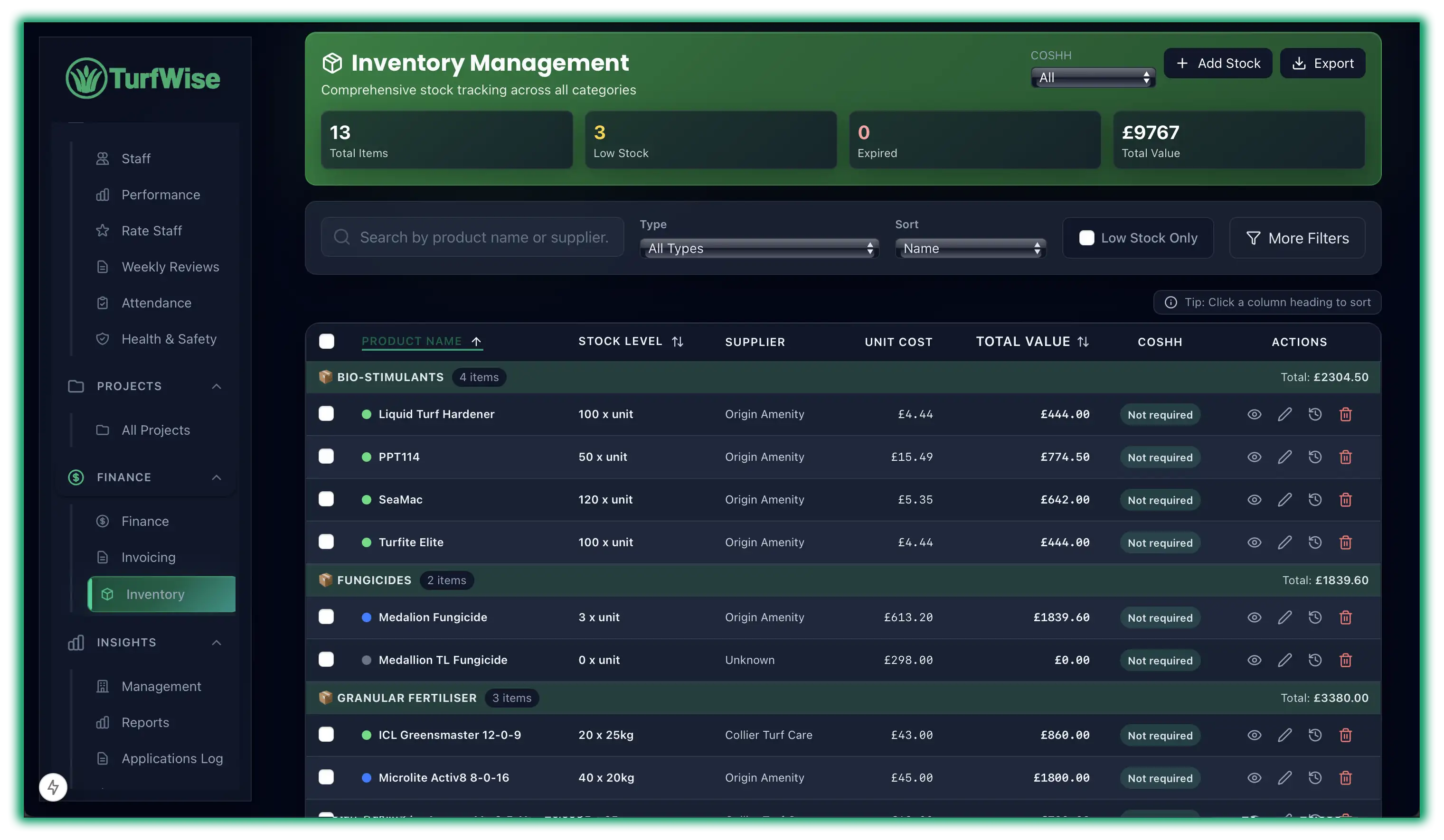 Inventory Management System